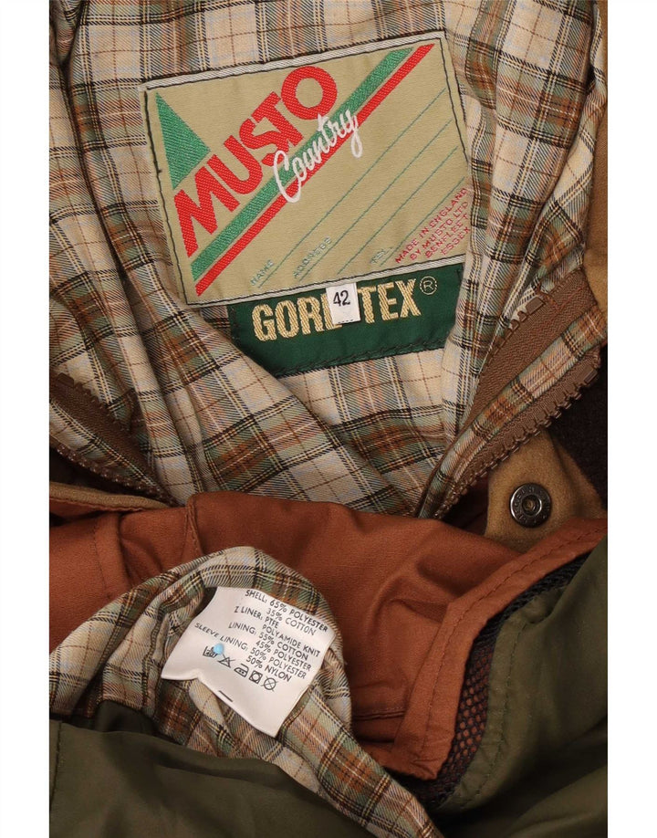 Musto Veste utilitaire pour homme UK 42 XL Marron Polyester