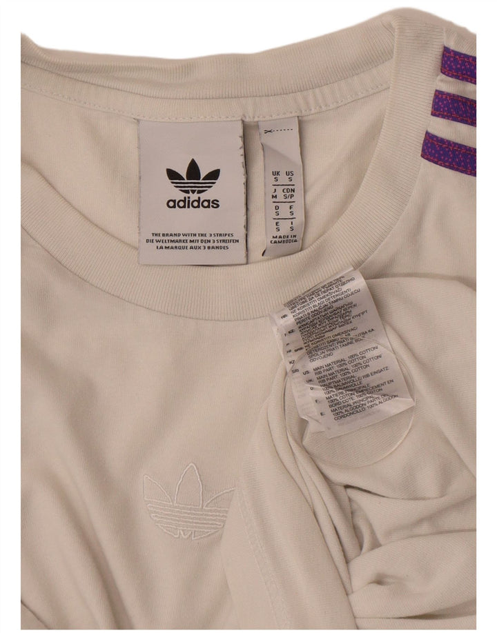 Adidas T-Shirt Homme Haut Petit Coton Blanc