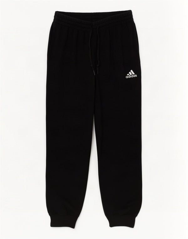 Adidas Pantalon de survêtement pour homme en coton noir Taille S
