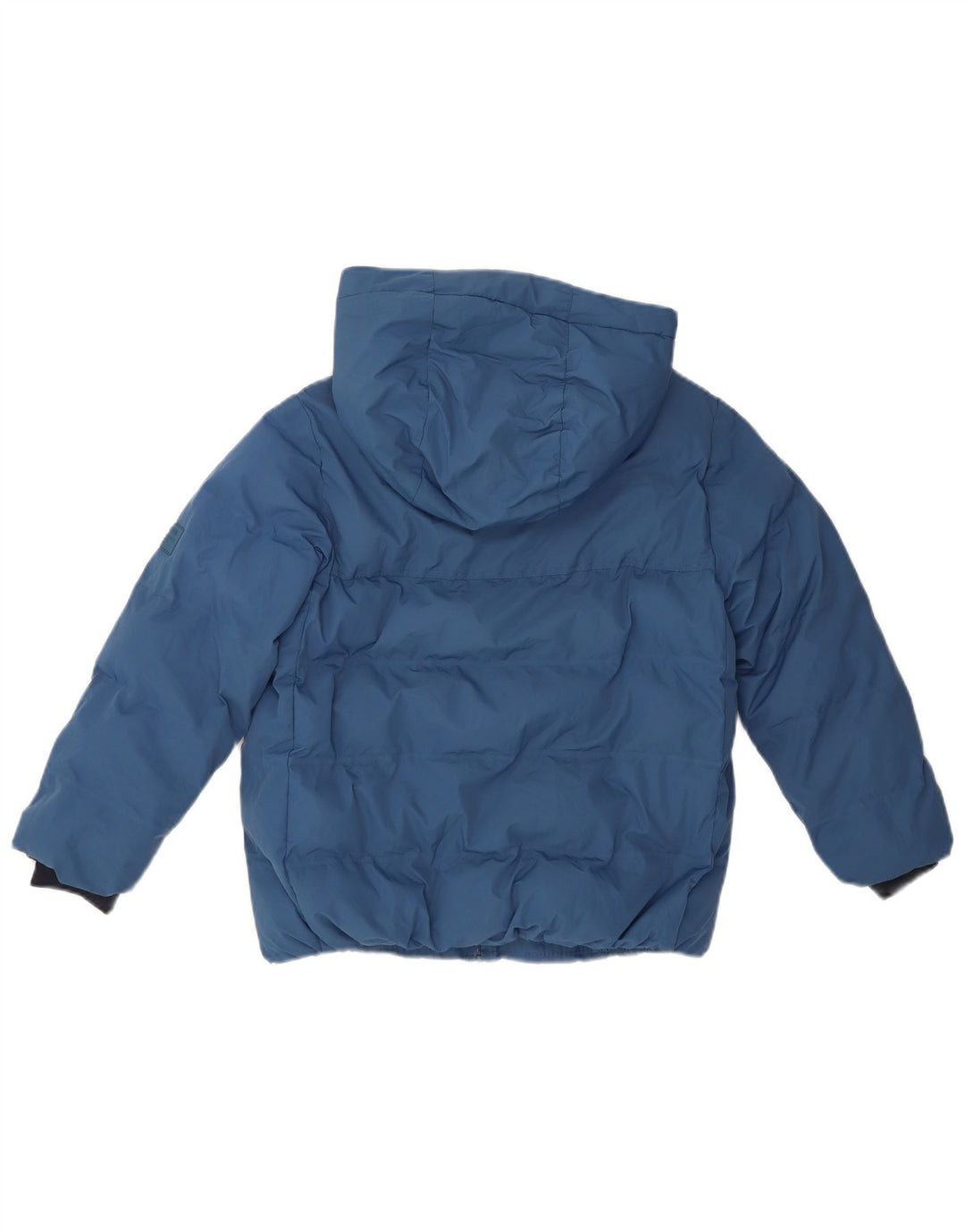 Veste matelassée à capuche Zara garçons 8-9 ans bleu polyester