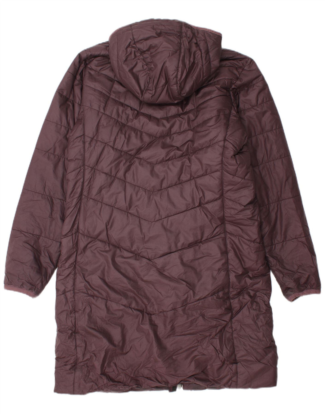 ROHAN Manteau rembourré à capuche pour femme UK 10 Petit Violet Polyester