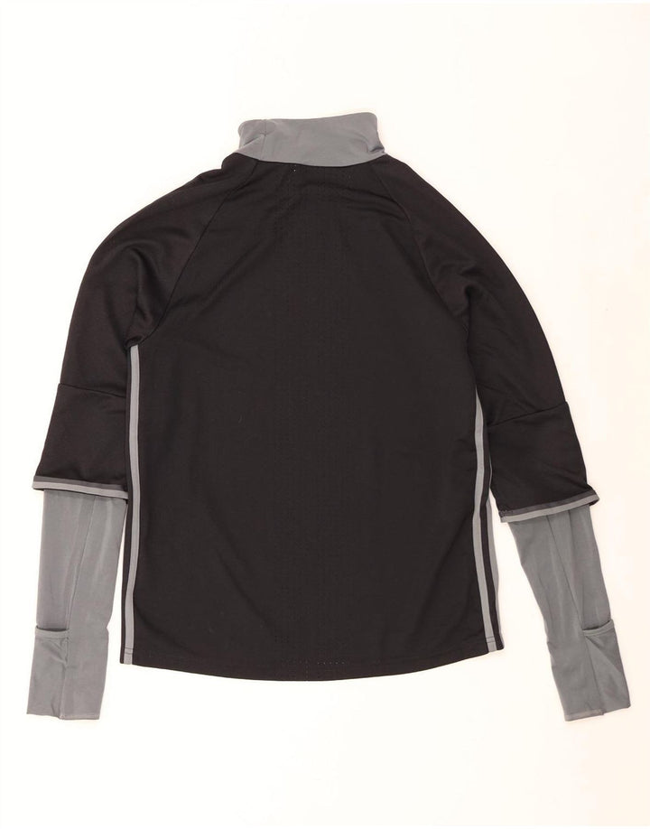 Adidas Garçon Climacool Top Manches Longues 13-14 ans Noir Colourblock