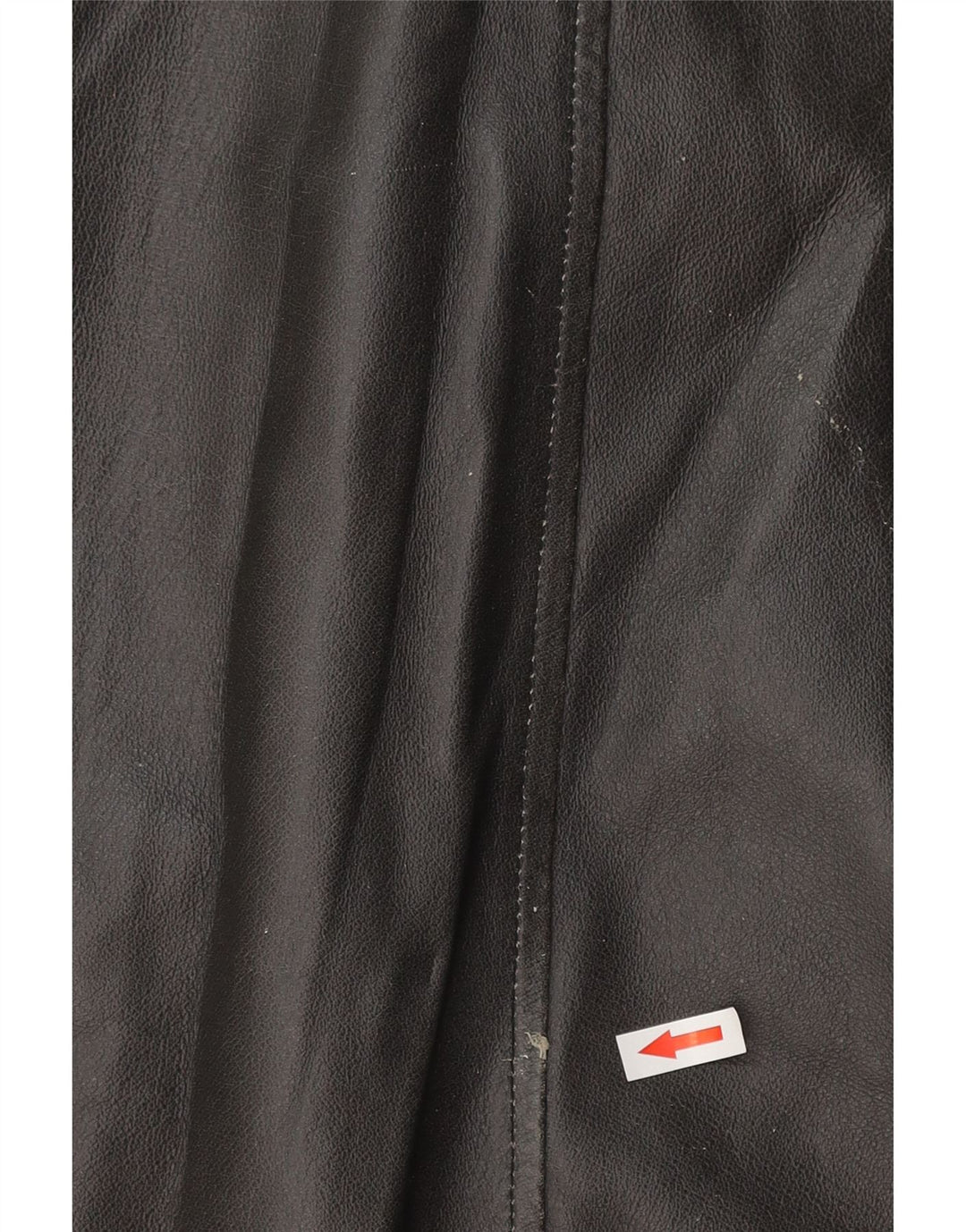 veste en cuir militaire vintage pour hommes IT 54 2XL Cuir noir