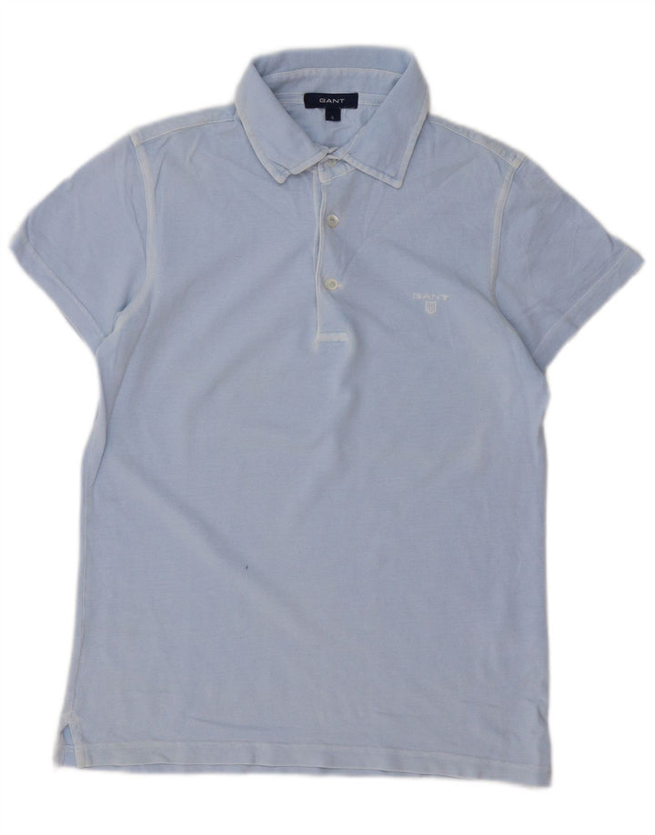 GANT Mens Polo Shirt Small Blue Cotton Vintage Gant and Second-Hand Gant from Messina Hembry 