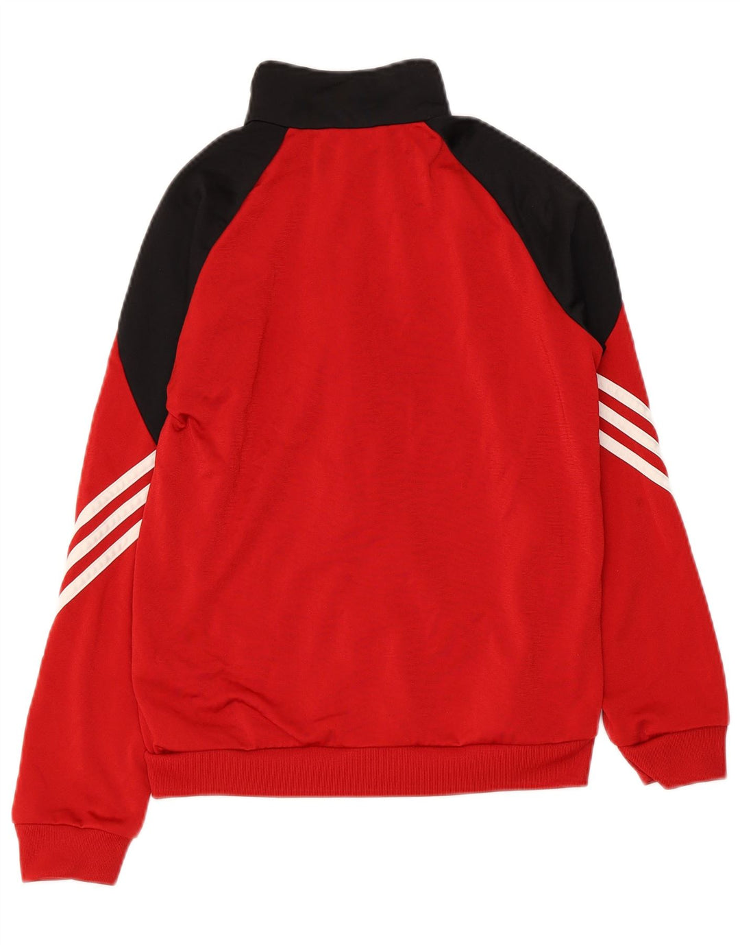 ADIDAS Veste de survêtement pour garçon 11-12 ans Large Rouge Colourblock