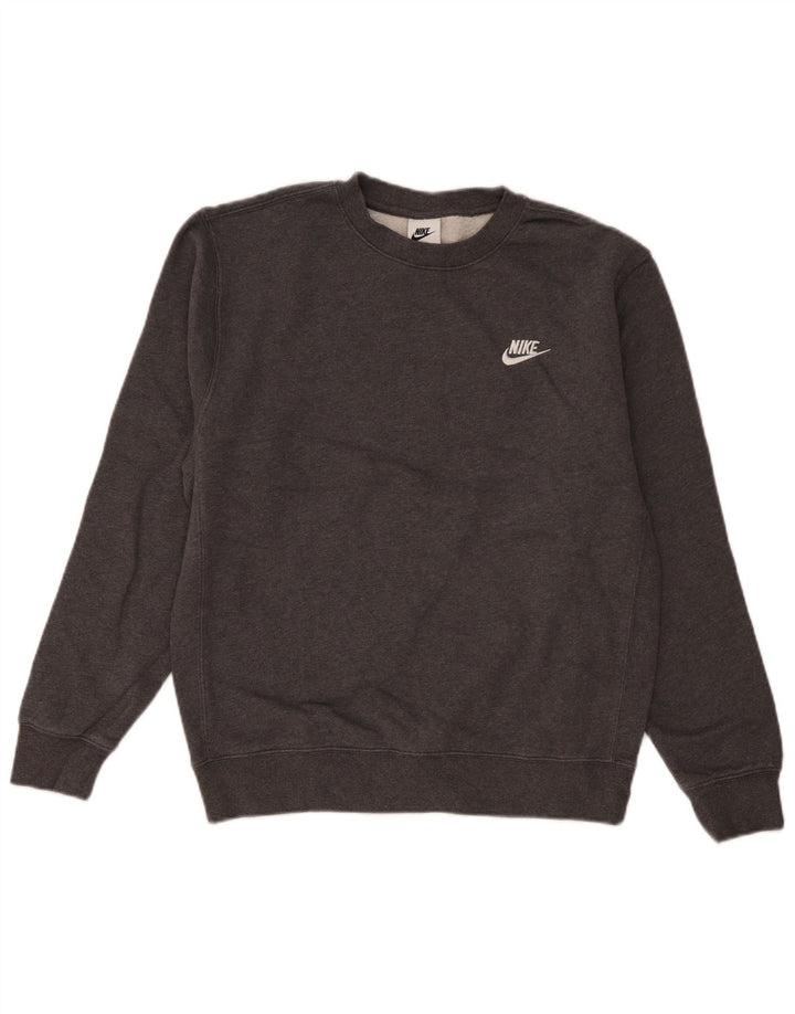 Nike Sweat-shirt pour homme en coton gris Taille S
