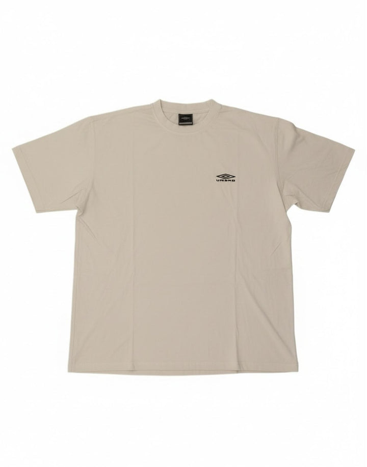 Umbro T-Shirt Homme Top UK 44/46 XL Blanc Coton