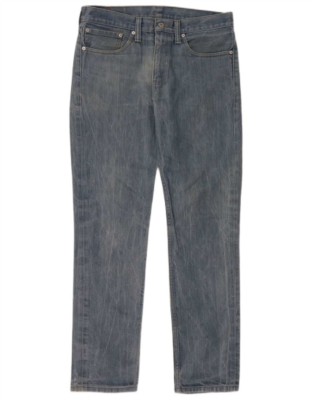 LEVI'S Mens 511 Slim Jeans W34 L32 Blue Cotton