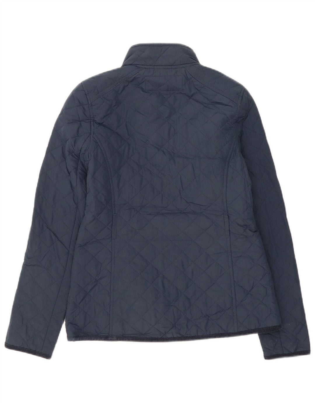 Jack Wills Veste matelassée pour femme UK 10 Small Bleu marine Polyester