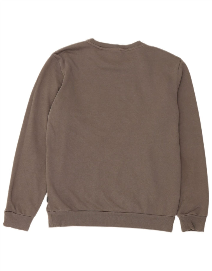 Puma Sweat-shirt pour homme en coton gris Small