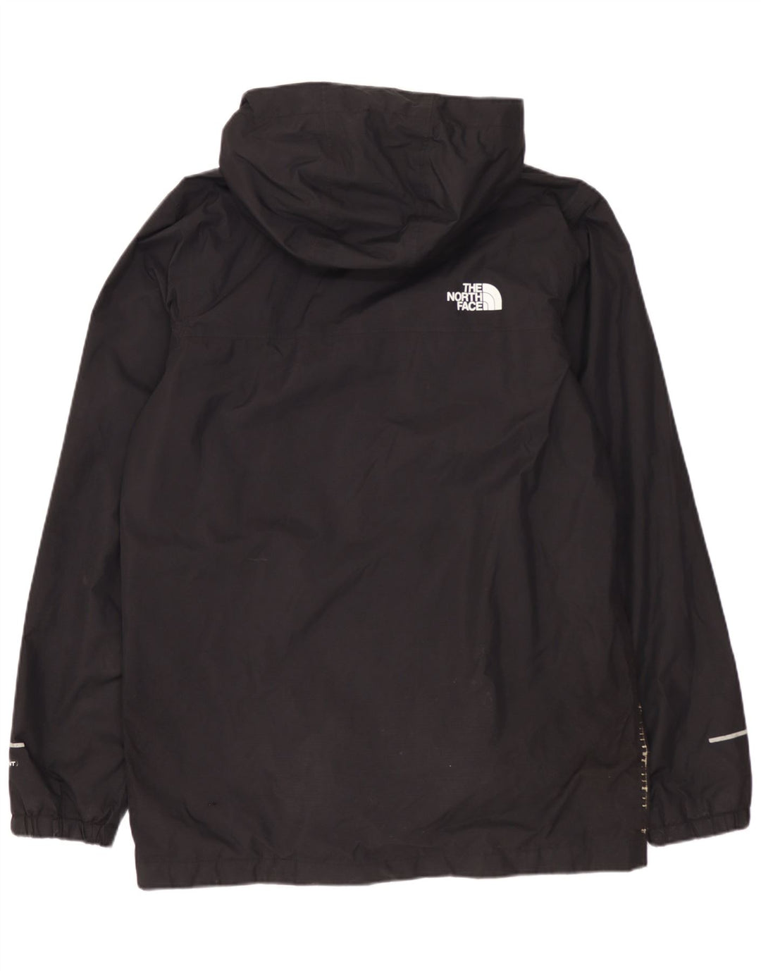 The North Face Veste de pluie à capuche pour garçon 14-15 ans XL Noir Nylon