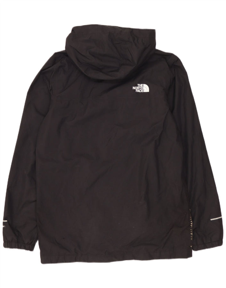 The North Face Veste de pluie à capuche pour garçon 14-15 ans XL Noir Nylon