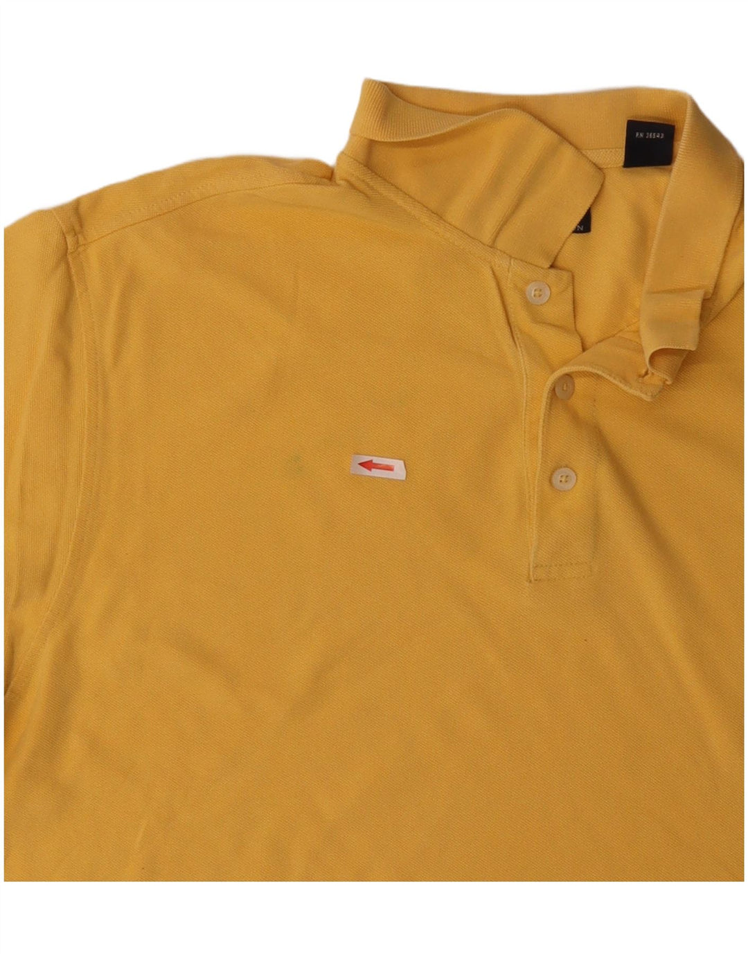 IZOD Polo Homme XL Jaune Coton