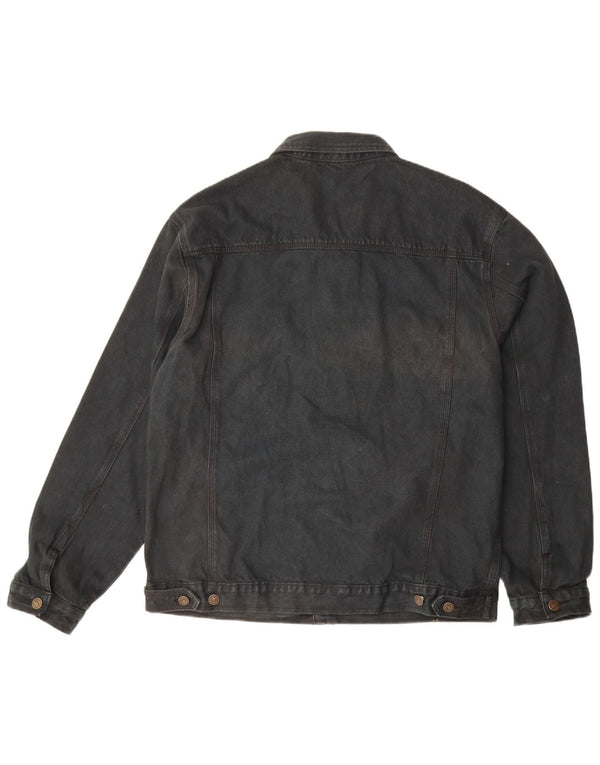 Atlas For Men Veste en Jean Homme UK 42 XL Bleu Marine Coton