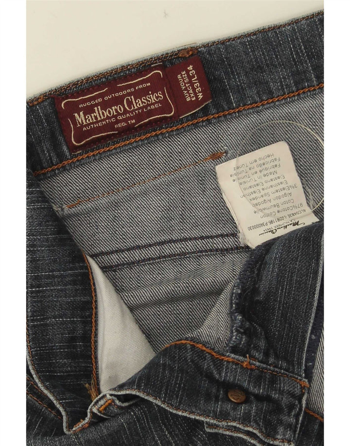 Marlboro Classics Jean droit homme W33 L31 bleu coton