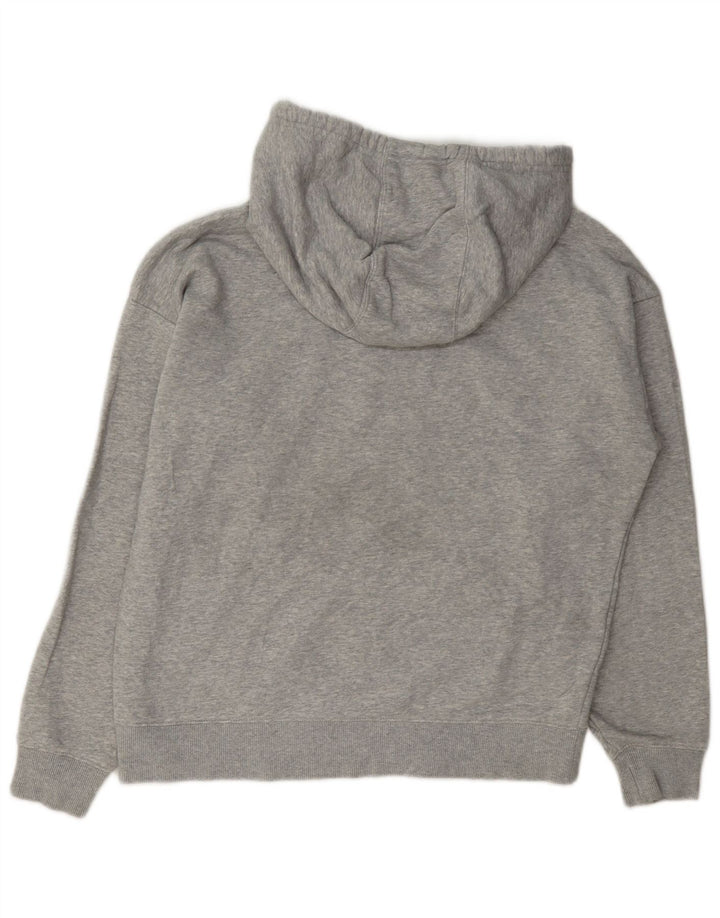 Fila Pull à capuche pour femme UK 14 Gris moyen Coton