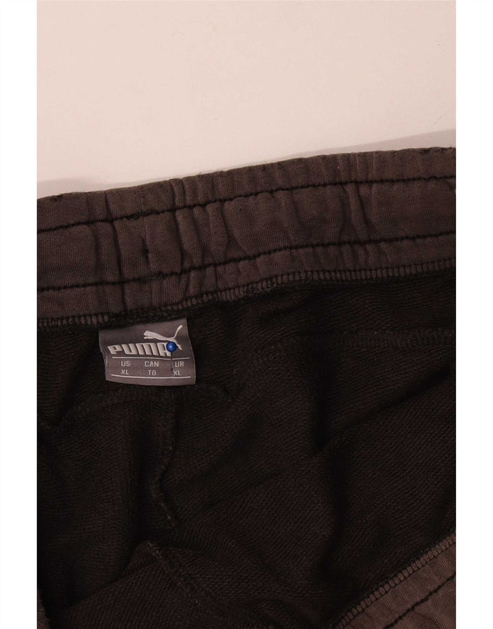 Puma Short de Sport Homme XL Noir Coton