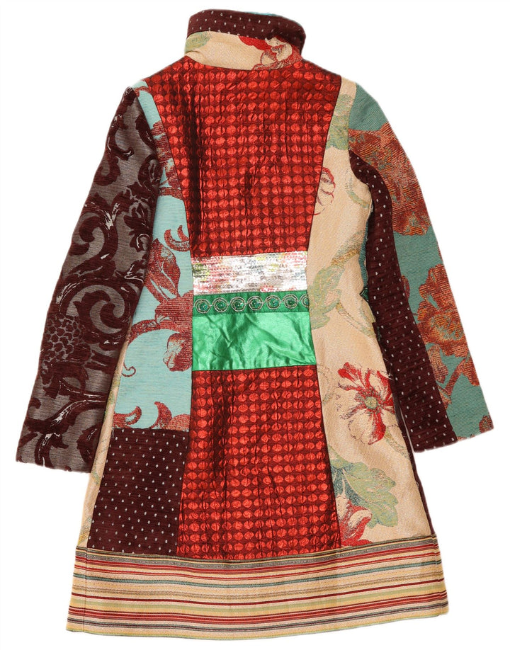 Desigual Pardessus graphique pour femme EU 38 Medium Multicolore Floral