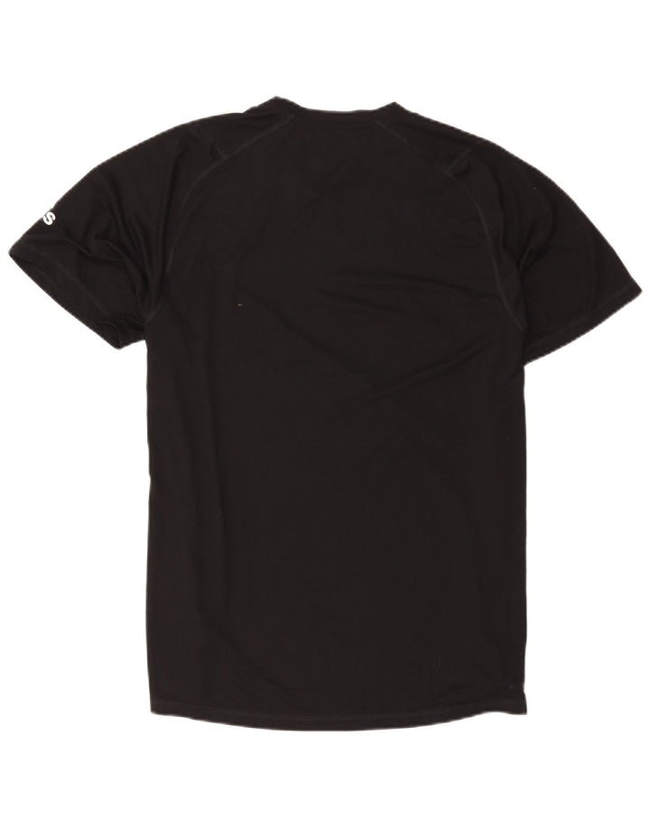 Adidas T-shirt graphique pour hommes, grand, noir, polyester