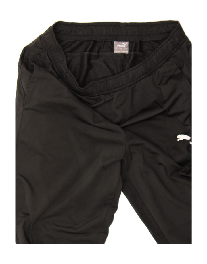 PUMA Mens Tracksuit Trousers Joggers Large Black Polyester Vintage Puma and Second-Hand Puma from Messina Hembry 