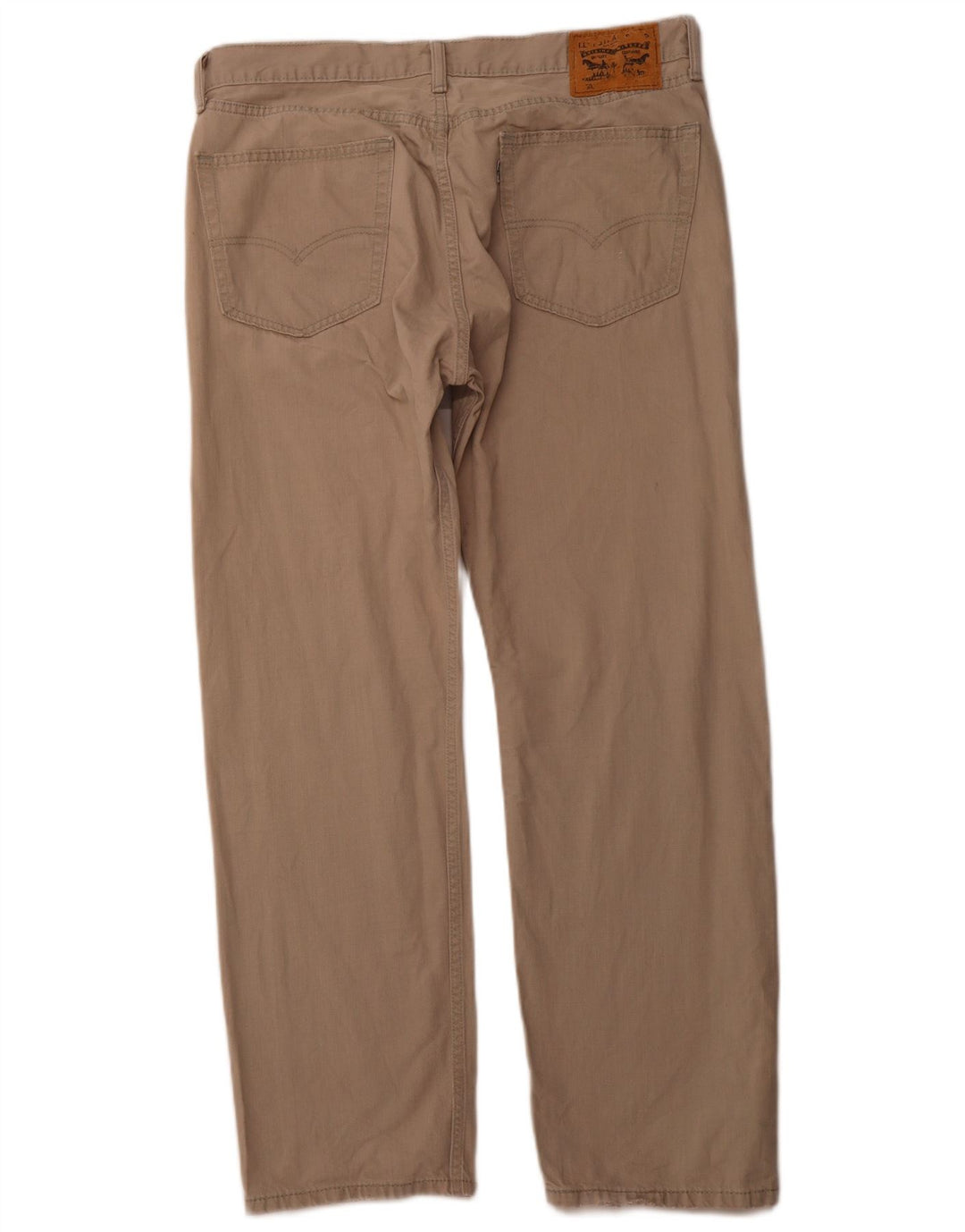 LEVI'S Jean Droit 501 Homme W36 L30 Coton Beige