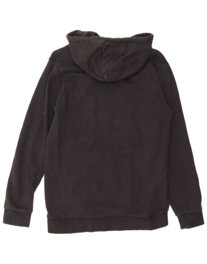 Adidas Pull à capuche graphique pour homme en coton noir moyen