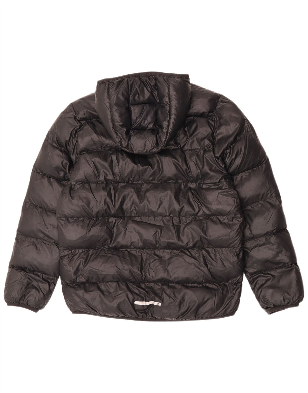 Veste matelassée à capuche Adidas Garçon 13-14 ans Noir Polyester