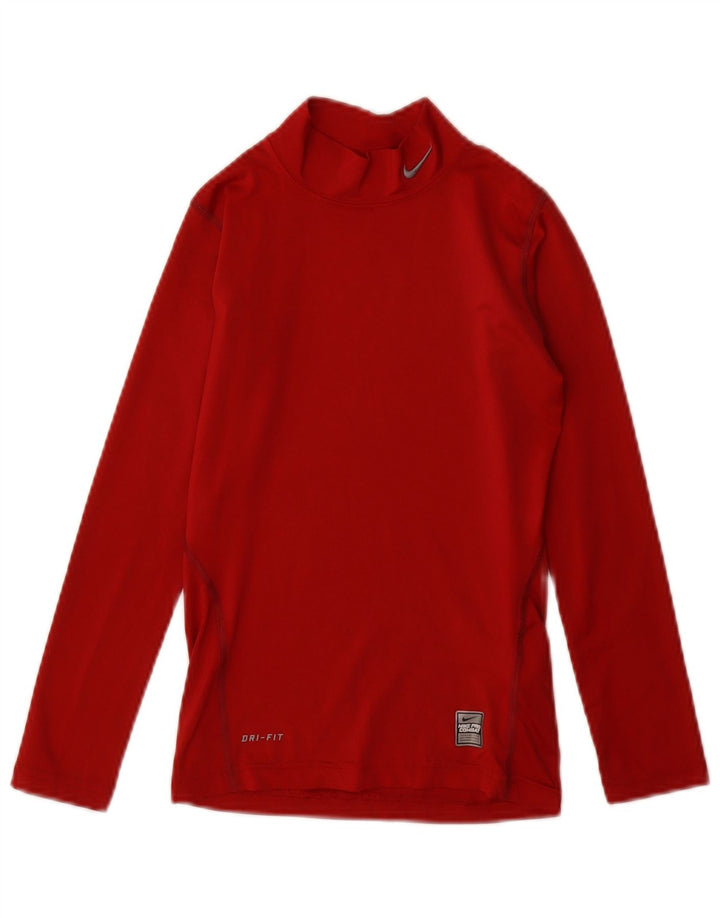 Nike Haut Dri Fit à Manches Longues Fille 10-11 Ans Polyester Bordeaux Moyen