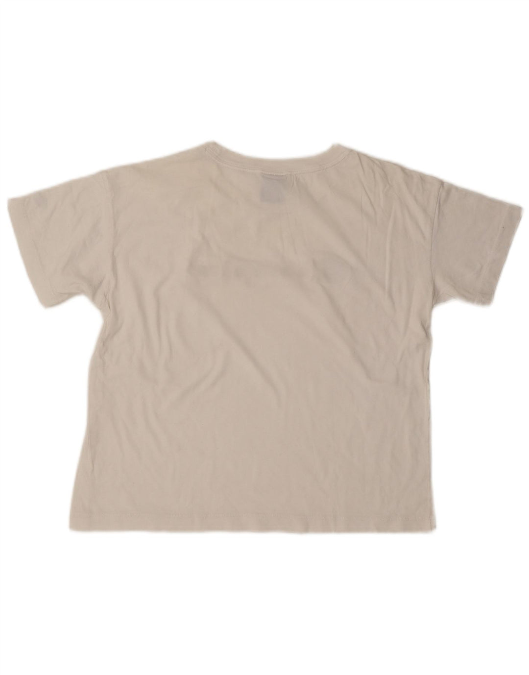 Champion T-shirt court graphique pour femme UK 14 Blanc moyen