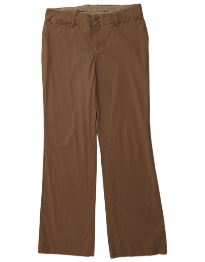 EDDIE BAUER Pantalon décontracté Blakely Fit pour femme US 14 XL W34 L34 Beige