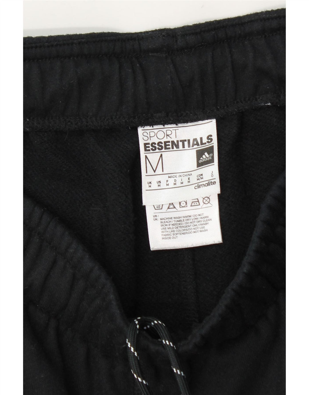 Adidas Pantalon de survêtement Climalite pour homme Noir moyen Polyester