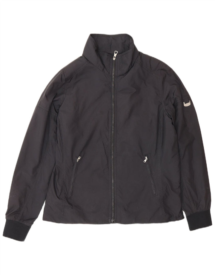 Champion Veste Bomber Femme UK 10 Petit Bleu Marine