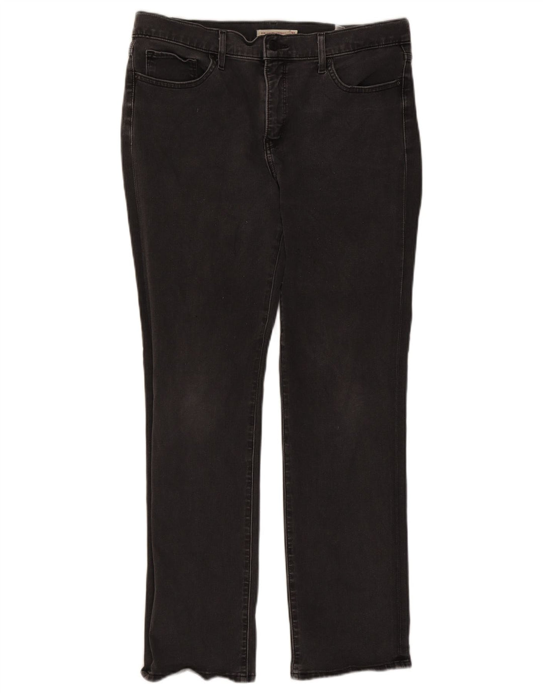 Levi's Jean 314 Shaping Straight Femme Noir Coton W32 L30