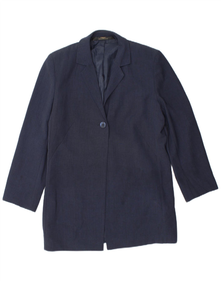 Marks & Spencer Veste blazer St. Michael pour femme UK 10 Small Bleu marine