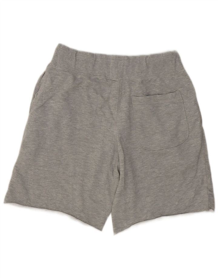 CHAMPION Short de Sport Homme Gris Moyen Coton Chiné