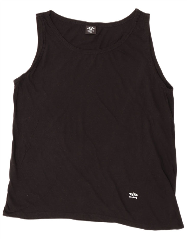 Umbro Débardeur Homme 2XL Noir Coton
