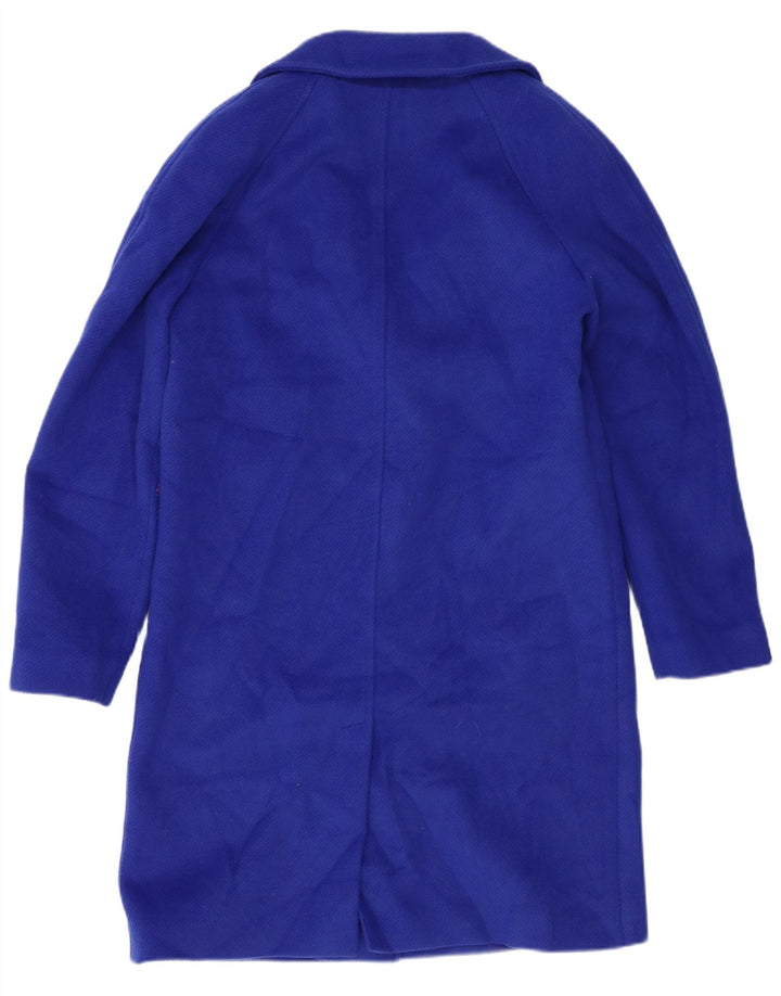 Marks & Spencer Manteau surdimensionné pour femme UK 10 Petit Bleu Polyester