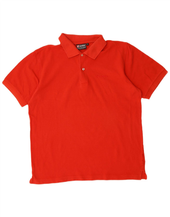 LOTTO Polo Homme XL Rouge Coton