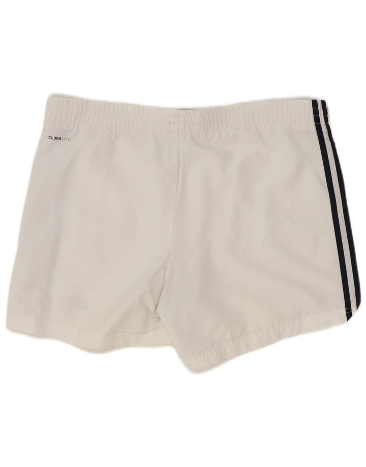 Adidas Short de sport Clima 365 pour homme Petit Blanc Polyester