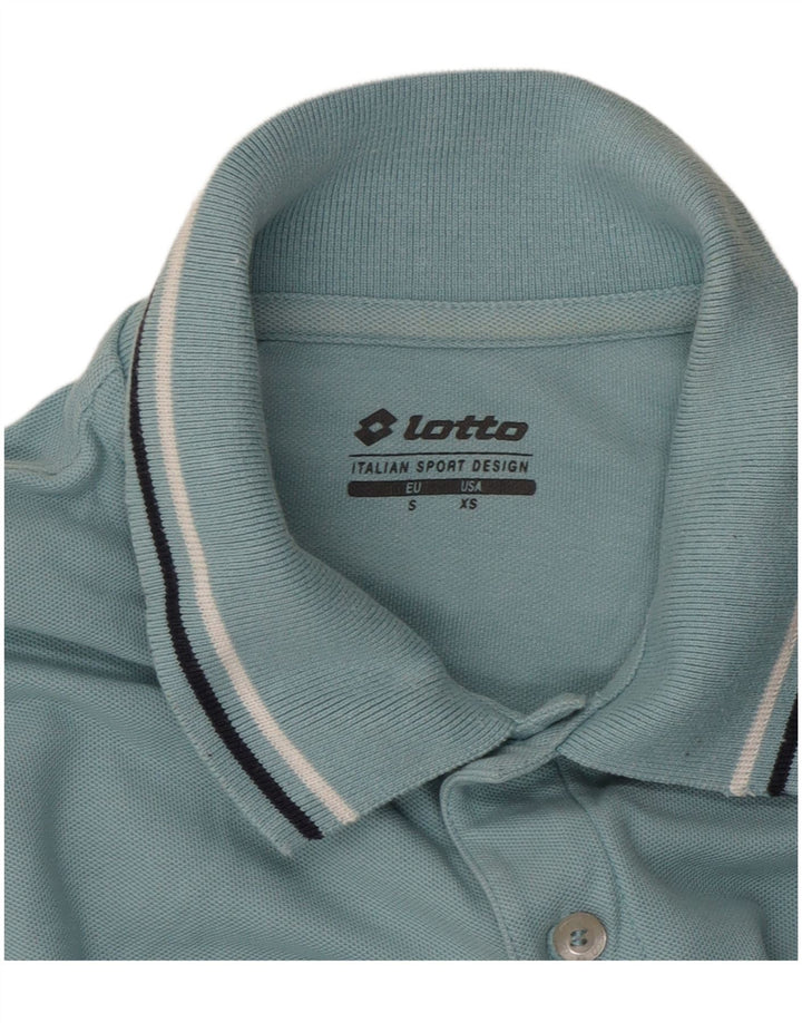 Polo Homme Lotto XS Bleu Rayé