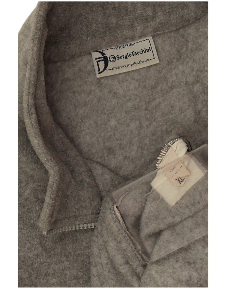 Sergio Tacchini Veste Polaire Homme UK 42 XL Gris Moucheté