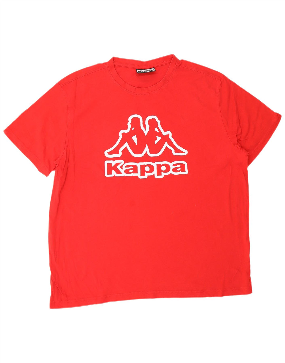 KAPPA T-Shirt Graphique Homme Top 2XL Rouge