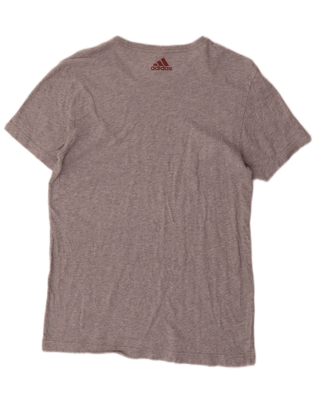 ADIDAS T-shirt graphique pour hommes, petit, gris