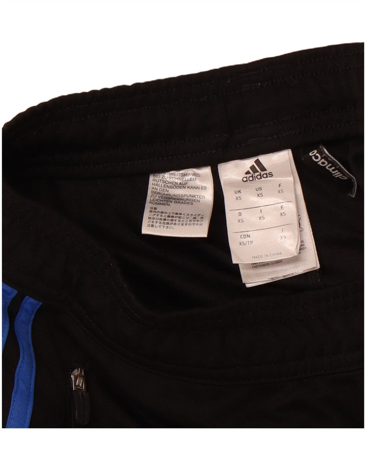 ADIDAS Pantalon de survêtement Climacool pour femme UK 6 XS Noir Colourblock