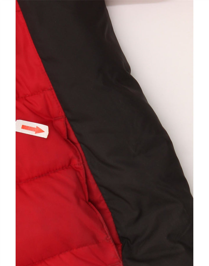 Jordan Veste matelassée à capuche graphique pour garçon 8-9 ans Petit color block rouge