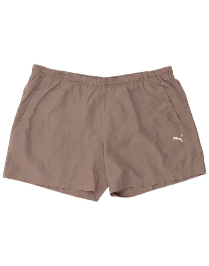 PUMA Short de sport pour homme 2XL Gris