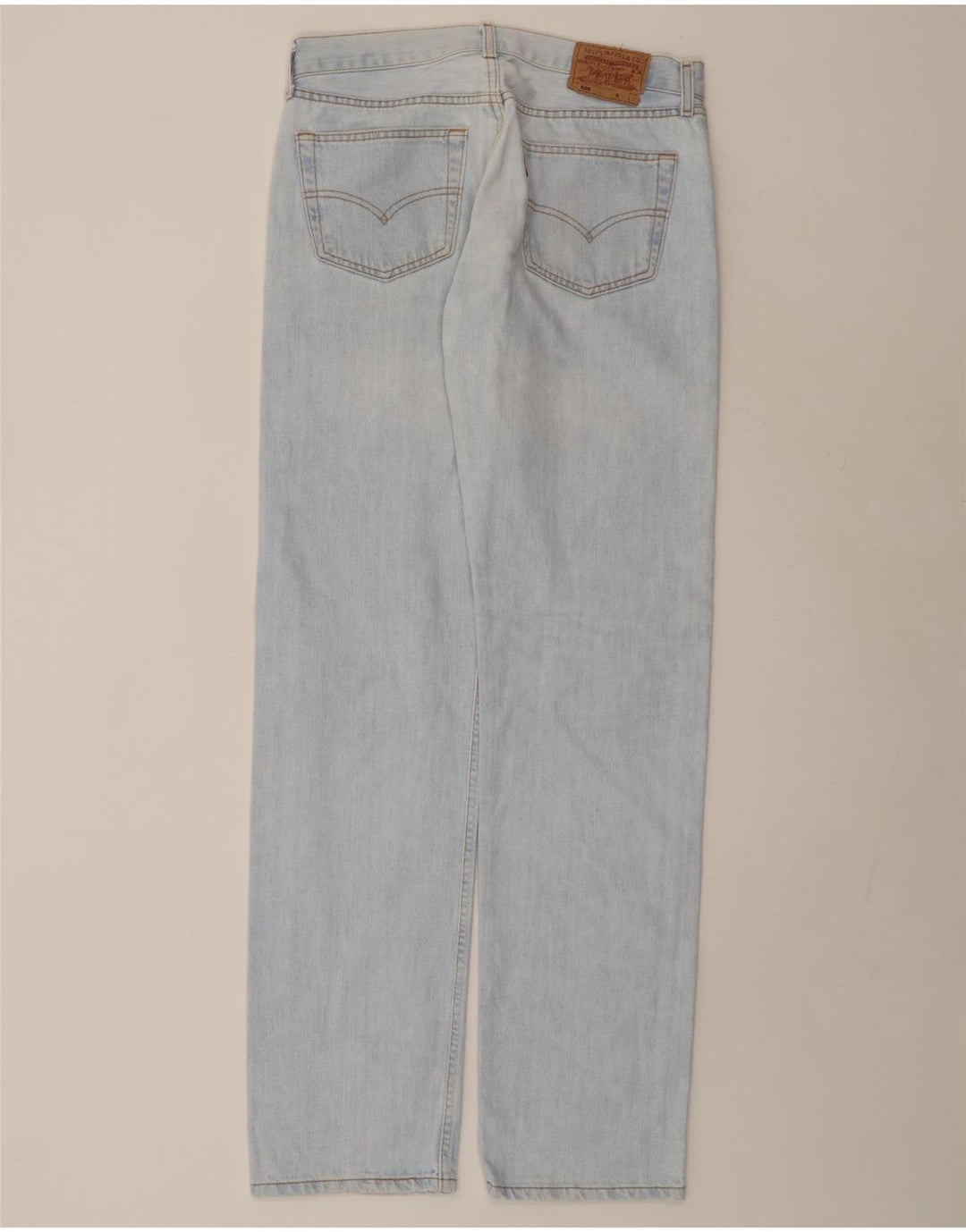 LEVI'S Jean Droit 501 Homme W34 L36 Bleu Coton