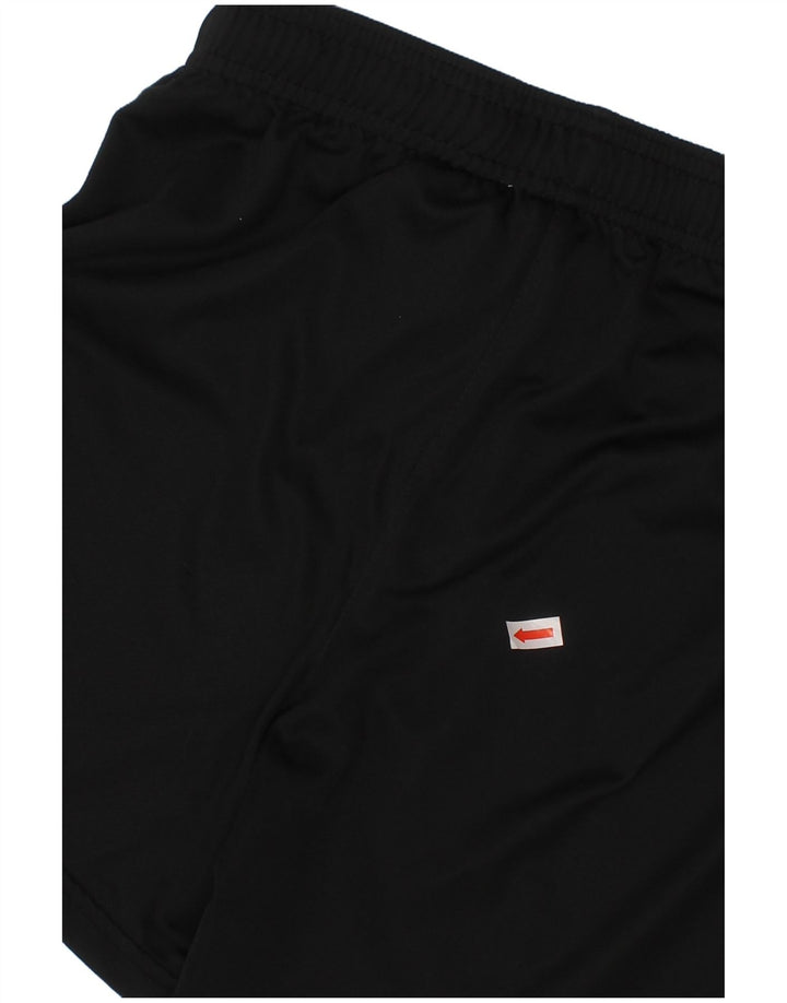 NIKE Boys Dri Fit Sport Shorts 8-9 Years Small Black Polyester