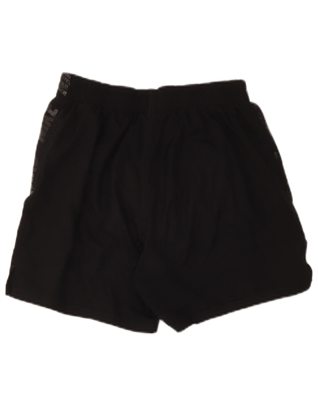 Nike Short de sport graphique pour femme UK 12 Polyester noir moyen