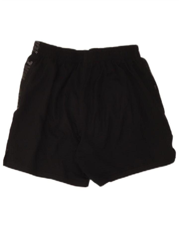 Nike Short de sport graphique pour femme UK 12 Polyester noir moyen